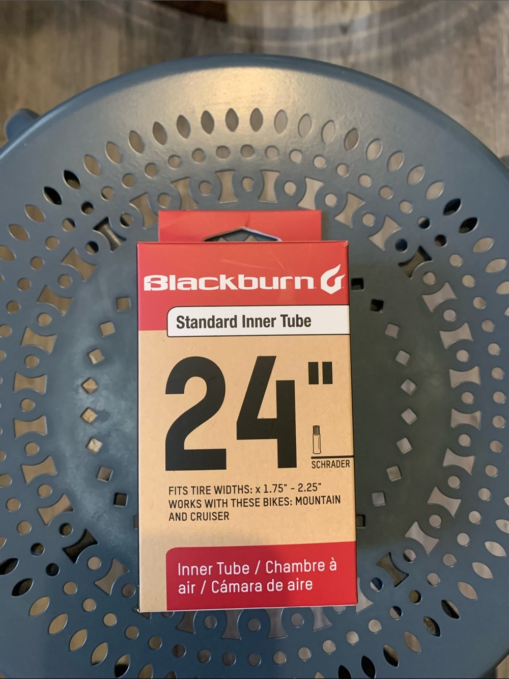Blackburn 24" Standard Inner Tube - Black